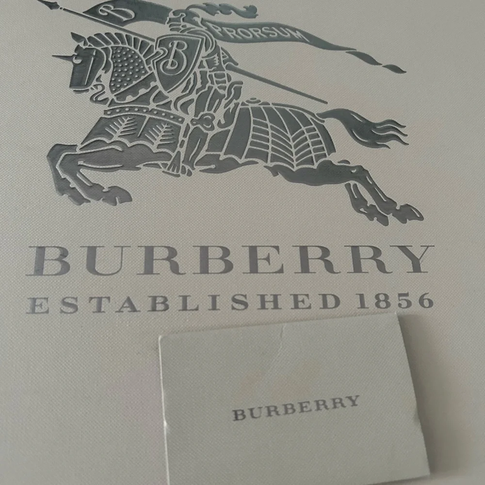 Burberry House Check Rain Boots – Rubber & Canvas with Leather Trim size 5 - Picture 13 of 13